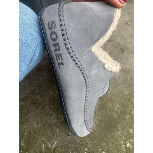 SOREL Men’s Manawan II Slipper Size 13 Cozy Indoor Outdoor Moccasin